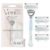 Gillette Venus for Pubic Hair and Skin, Bikini Razors for Women, Women’s Razor Handle + 4 Blade Refills