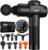 TOLOCO Massage Gun, Deep Tissue Back Massage for Athletes for Pain Relief, Percussion Massager with 10 Massages Heads & Silent Brushless Motor, Gifts for Fathers Day, Black