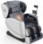 2025 Massage Chair Full Body, Zero Gravity Massage Chair with 10 Fix Rollers, Heating, Foot Massage, Auto Modes, Bluetooth Speaker, Touch Screen Controller (Light Gray)