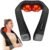KNQZE Shiatsu Neck Massager with Heat, Back and Shoulder Massager, 4D Deep Tissue Kneading Massage Pillow for Shoulder, Back, Body Muscle Pain Relief, Gifts for Women Men Mom Dad Friend, Corded Use