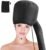 Bonnet Hood Hairdryer Attachment – Upgraded Hair Dryer Bonnet with Chin Strap and Longer Extended Hose More Easy to Enjoy Styling, Curling and Hair Deep Conditioning, Free Carrying Case Hooded Dryer.