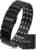 MagnetRX® 3X Strength Magnetic Bracelets for Men – Effective Titanium Mens Magnetic Bracelet – Premium Fold–over Clasp & Adjustable Length with Sizing Tool & Gift Box (Black)