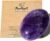 MAIBAOTA 2.4″ Amethyst Crystal Healing Crystals Amethyst Stone 0.7″ Thick Crystals and Healing Stones Natural Reiki Gemstone Worry Stone Energy Balancing Anxiety Stress Relief Meditation 1 Pc