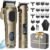 Hair Clippers for Men Professional, Cordless Hair Clippers for Hair Cutting, Mens Clippers and Trimmers Set, Electric Hair Trimmer for Men with Package Case
