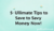 Budget 5 Ultimate Tips to Save Money Now!