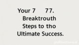 Your 7 Breakthrough Steps to Ultimate Success