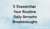 5 Essential Elevate Your Routine for Daily Breakthroughs