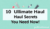 10 Ultimate Haul Secrets You Need Now!