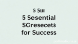 Your 5 Essential Secrets for Success