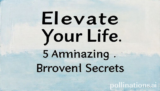 Elevate Your Life: 5 Amazing Proven Secrets